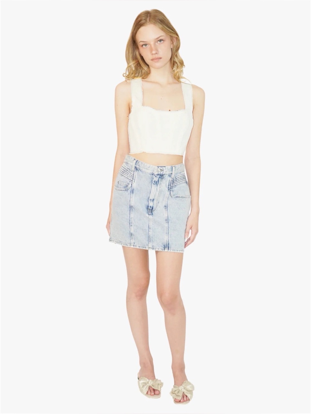 Aje Cropped Radiance Top